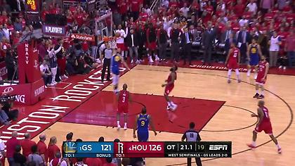 Το χαμένο κάρφωμα του Κάρι (video)