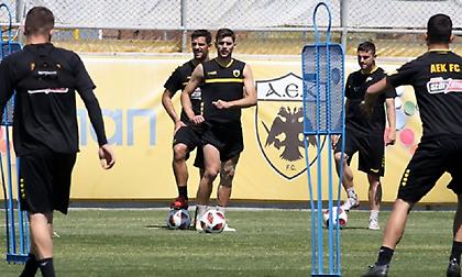 Πάνοπλη εν όψει τελικού η ΑΕΚ