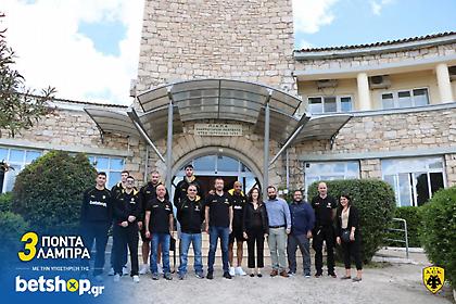 ΑΕΚ BC και betshop.gr μοίρασαν «λαμπρά» χαμόγελα στο Αναρρωτήριο Πεντέλης