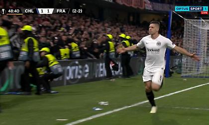 Ο φοβερός συνδυασμός και το άψογο τελείωμα του Γιόβιτς για το 1-1 της Άιντραχτ! (video)