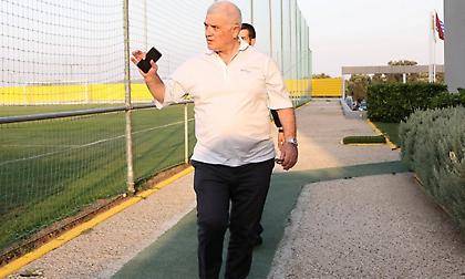 Στην προπόνηση της ΑΕΚ ο Μελισσανίδης!