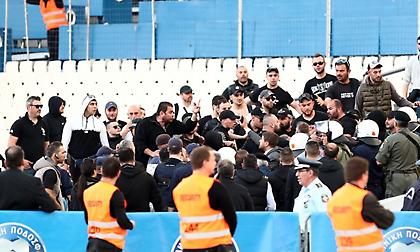 Νέα ένταση στα επίσημα του ΠΑΟΚ με ΜΑΤ (pics/video)