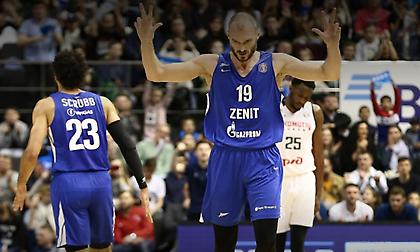 «Καθάρισε» τη Λοκομοτίβ Κουμπάν και προκρίθηκε στα ημιτελικά της VTB η Ζενίτ