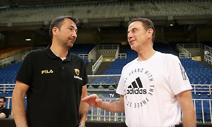 «Ξεμούδιασαν» σε φιλικό στο ΟΑΚΑ Παναθηναϊκός και ΑΕΚ, διαιτητής ο Αναστόπουλος (pics)