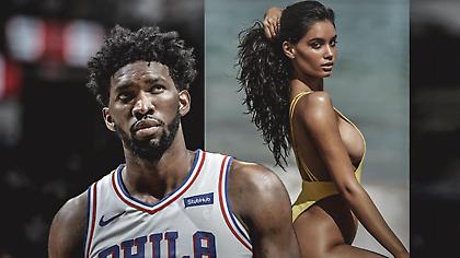 Έκλαιγε στην αγκαλιά της «καυτής» συντρόφου του ο Εμπίντ (video)