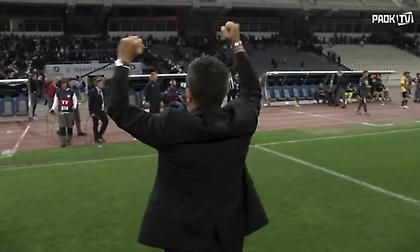 Η παρακάμερα του ΠΑΟΚ από τον τελικό (video)