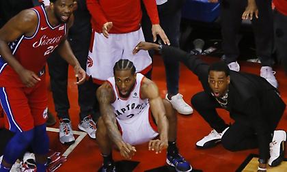 Το slow motion από το νικητήριο καλάθι του Λέοναρντ (video)