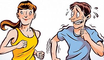 Γιατί οι άντρες τρέχουν πιο γρήγορα δίπλα σε γυναίκες;