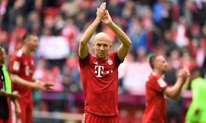 Ρόμπεν: «Ζητούμενο οι τίτλοι, εξίσου σημαντική η εκτίμηση του κόσμου της Μπάγερν»