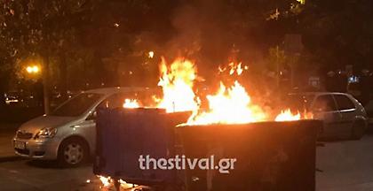 Επεισόδια με μολότοφ στη Θεσσαλονίκη