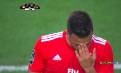 Πρωτοφανής αποθέωση για Σάμαρη από το κοινό της Μπενφίκα (video)