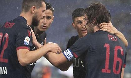 Έμεινε όρθια σε τρελή ματσάρα και σώθηκε η Μπολόνια! (video)