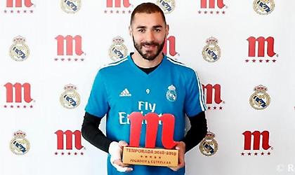 Παίκτης της χρονιάς στη Ρεάλ ο Μπενζεμά