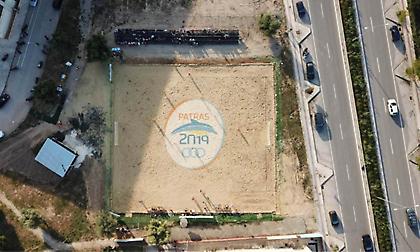 Η πρώτη εγκατάσταση για τους Μεσογειακούς Παράκτιους Αγώνες της Πάτρας είναι γεγονός (pics)