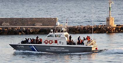 Διάσωση 33 προσφύγων ανοιχτά του Αγαθονησίου