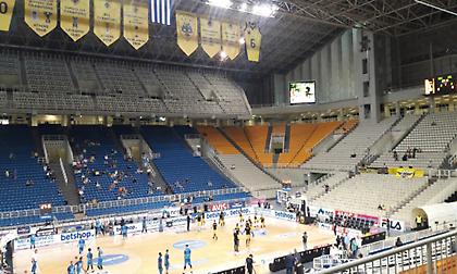 Άδειο το ΟΑΚΑ για το ΑΕΚ-Χολαργός (pics)