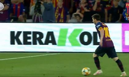 Μαγεία χωρίς… αντίκρισμα από τον Μέσι (video)