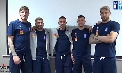 Οι Έλληνες διεθνείς «ντοπάρουν» τον Sokratis (video)