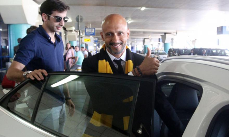 Στην Αθήνα για την ΑΕΚ ο Μιγκέλ Καρντόσο (pics)