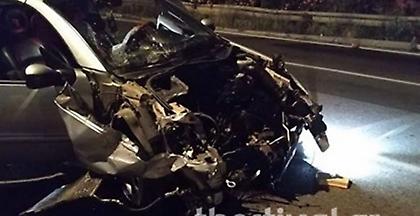 Τροχαίο ατύχημα τα ξημερώματα στον Περιφερειακό Θεσσαλονίκης