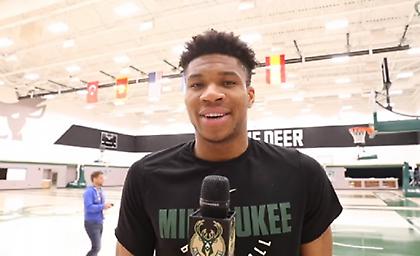 Αντετοκούνμπο: «Σας ευχαριστώ για τα ξενύχτια» (video)