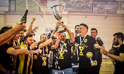 Πρωταθλήτρια Ελλάδος στο FUTSAL η ΑΕΚ