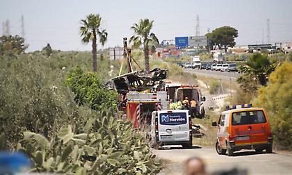 Οι πρώτες εικόνες από το δυστύχημα του Ρέγες (video)