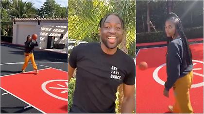 Ο Γουέιντ προκάλεσε τη γυναίκα του κι αυτή τον αποστόμωσε (video)