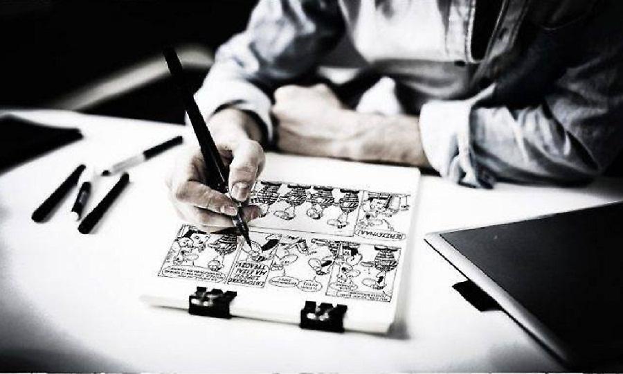 Το μοναδικό σκίτσο στο οποίο απεικονίζεται ο πραγματικός Αρκάς (pic)