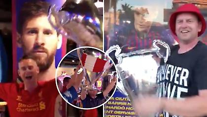 Οπαδοί της Λίβερπουλ πανηγύριζαν μέσα σε μπουτίκ της Μπαρτσελόνα (video)