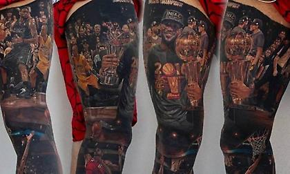 Tattoo-ΥΠΕΡΠΑΡΑΓΩΓΗ με τον ΛεΜπρον Τζέιμς (video & photos)