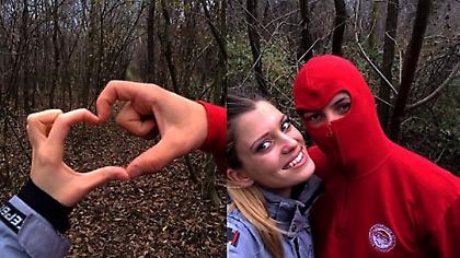 Όταν ο Γιόβιτς πόζαρε με full-face του Ολυμπιακού!