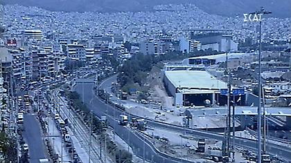 Ανοιξε η παραλιακή προς Πειραιά - Κυκλοφοριακό χάος