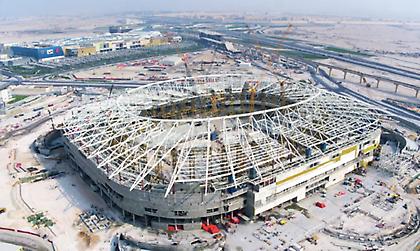 Η πρόοδος στις εργασίες των γηπέδων στο Κατάρ (video)
