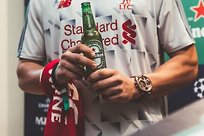 Η Heineken® γιόρτασε τον τελικό του UEFA Champions League με μια εντυπωσιακή προβολή στη Θεσσαλονίκη