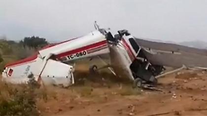 Τουρκία: Συντριβή εκπαιδευτικού αεροσκάφους στην Αττάλεια