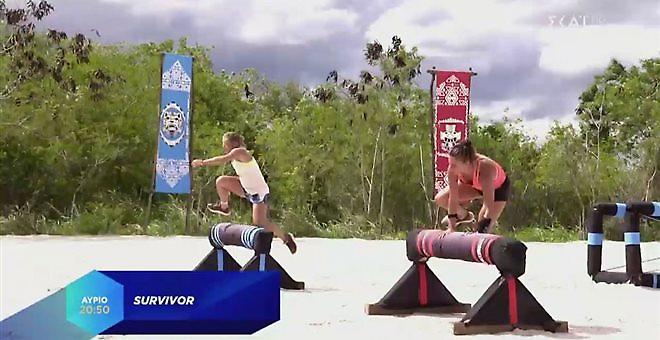 Survivor: Πρώτη νίκη στη Μαύρη ομάδα για το οικογενειακό έπαθλο (vids)
