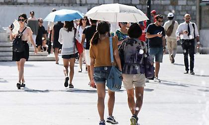 Στους 37 με 38 βαθμούς η θερμοκρασία την Παρασκευή