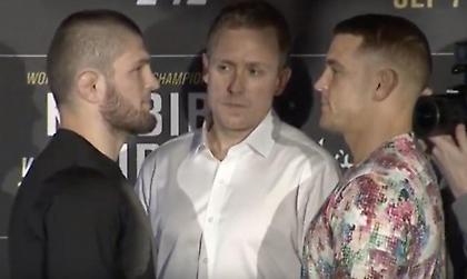 Ο απόλυτος σεβασμός μεταξύ Νουρμαγκομέντοφ και Ποϊριέρ στο face-off (video)