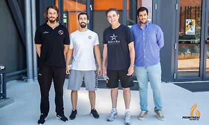 Ο Πιτίνο επισκέφθηκε το προπονητικό κέντρο του Προμηθέα