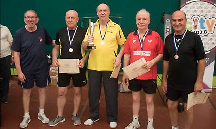 Η Καλαμάτα «υπέγραψε» το φινάλε της σεζόν για βετεράνους και ανεξάρτητους επιτραπέζιας αντισφαίρισης