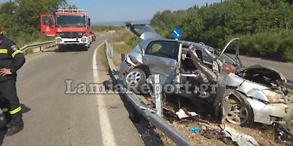 Σοκ με το τροχαίο δυστύχημα στην Αταλάντη: Νεκρός 23χρονος, χαροπαλεύει η 15χρονη αδελφή του