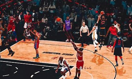 ΝΒΑ: Φοβερή φωτογραφία με τα μεγάλα σουτ που έκριναν σειρές