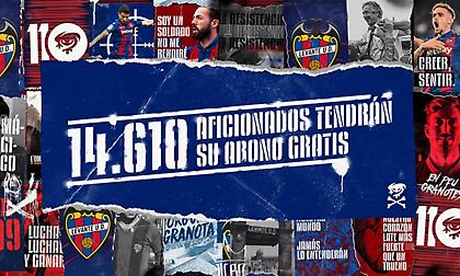 Χάρισε 14.610 διαρκείας σε οπαδούς της η Λεβάντε!