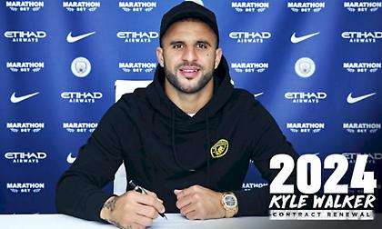 Ανανέωσε για 5 χρόνια με τη Σίτι ο Γουόκερ