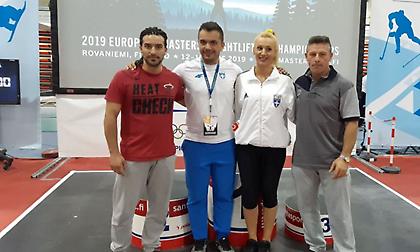 Μετάλλια και παγκόσμια ρεκόρ από τους Έλληνες στο Ευρωπαϊκό Πρωτάθλημα Masters άρσης βαρών