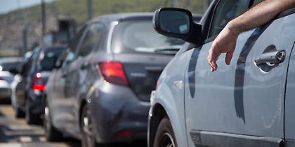 Ουρές χιλιομέτρων στην Εθνική Οδό Αθηνών-Λαμίας, μεγάλο μποτιλιάρισμα (pic)