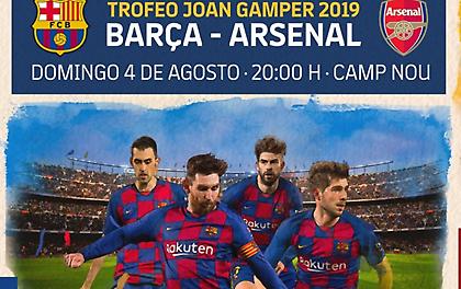 Με Άρσεναλ τα αποκαλυπτήρια της Μπαρτσελόνα στο «Ζοάν Γκαμπέρ»
