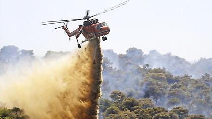 Μεγάλη φωτιά σε εξέλιξη στο Λαγονήσι