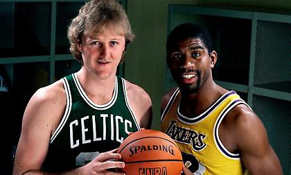 NBA: Βραβεύονται οι… θρύλοι Μάτζικ Τζόνσον και Λάρι Μπέρντ! (photo)